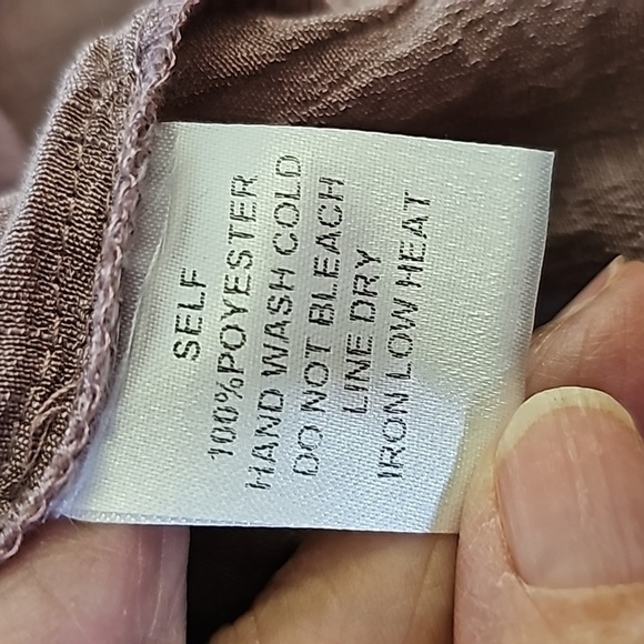 Bluivy young contemporary mauve boho ruffle dress. Size small. Fairycore - Picture 14 of 16